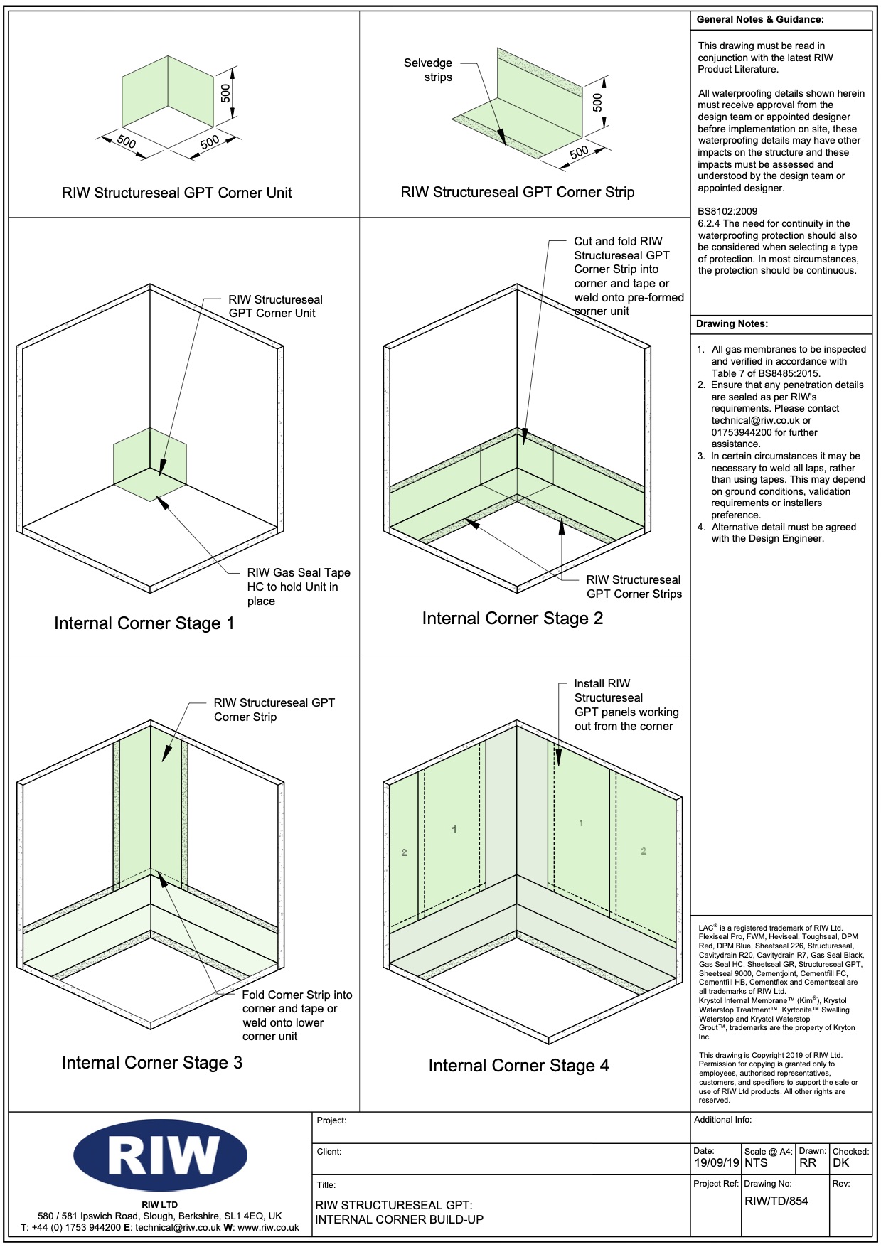 Typical Details - Technical Downloads | RIW